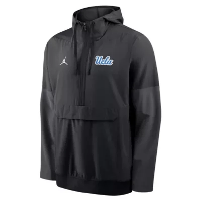 NCAA Nike UCLA Bruins Anorak Half-Zip Hoodie Jacket