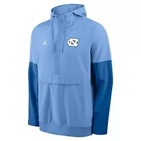 NCAA Nike Carolina North Tar Heels Anorak Half-Zip Hoodie Jacket