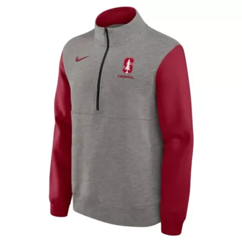 Stanford Cardinal NCAA Nike Club Fleece Half-Zip Pullover