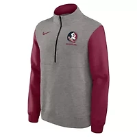 NCAA Nike Florida State Seminoles Club Fleece Half-Zip Pullover