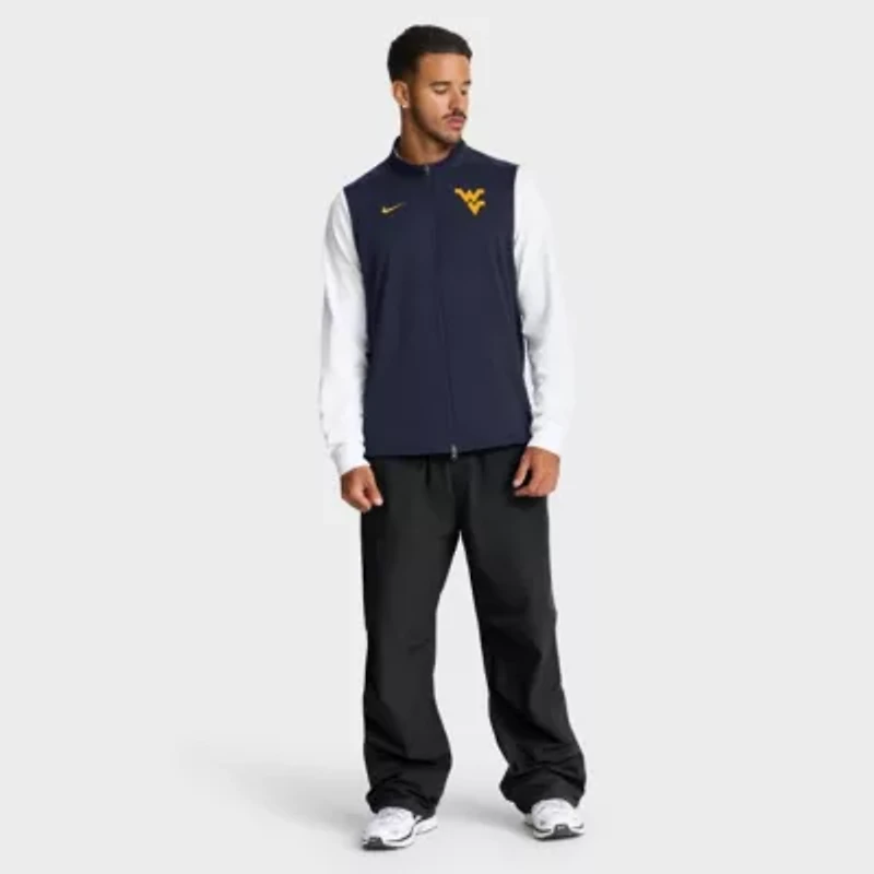 NCAA Nike West Virginia Mountaineers Primetime Victory Performance Full-Zip Vest