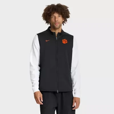 NCAA Nike Clemson Tigers Primetime Victory Performance Full-Zip Vest
