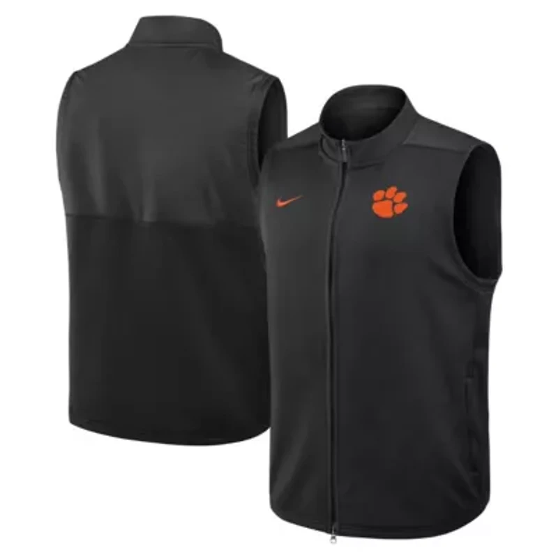 NCAA Nike Clemson Tigers Primetime Victory Performance Full-Zip Vest