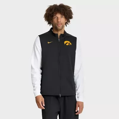 NCAA Nike Iowa Hawkeyes Primetime Victory Performance Full-Zip Vest