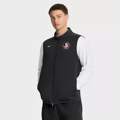 NCAA Nike Florida State Seminoles Primetime Victory Performance Full-Zip Vest