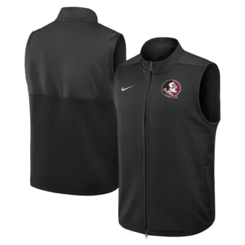 NCAA Nike Florida State Seminoles Primetime Victory Performance Full-Zip Vest