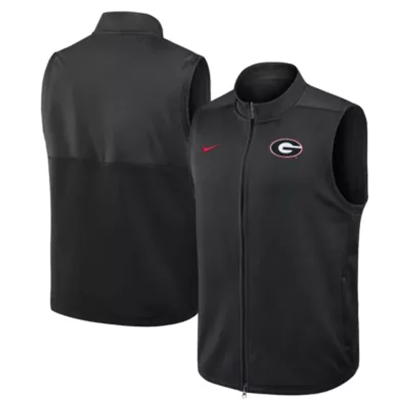 NCAA Nike Georgia Bulldogs Primetime Victory Performance Full-Zip Vest