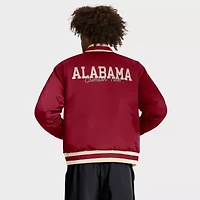 Alabama Crimson Tide NCAA Nike Legacy Full-Snap Bomber Jacket