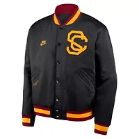 NCAA Nike USC Trojans Legacy Full-Snap Bomber Jacket