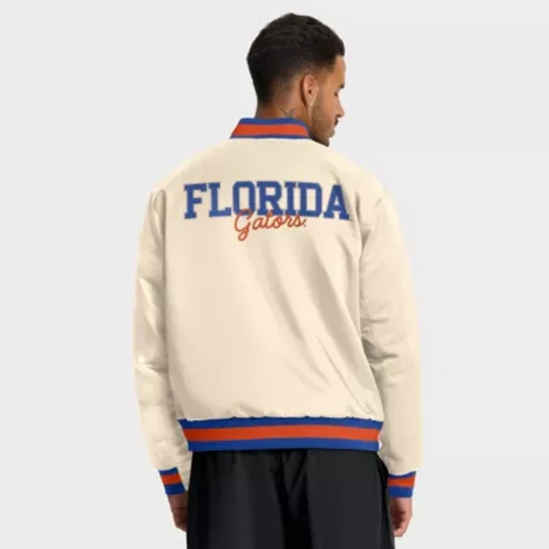 NCAA Nike Florida Gators Legacy Full-Snap Bomber Jacket