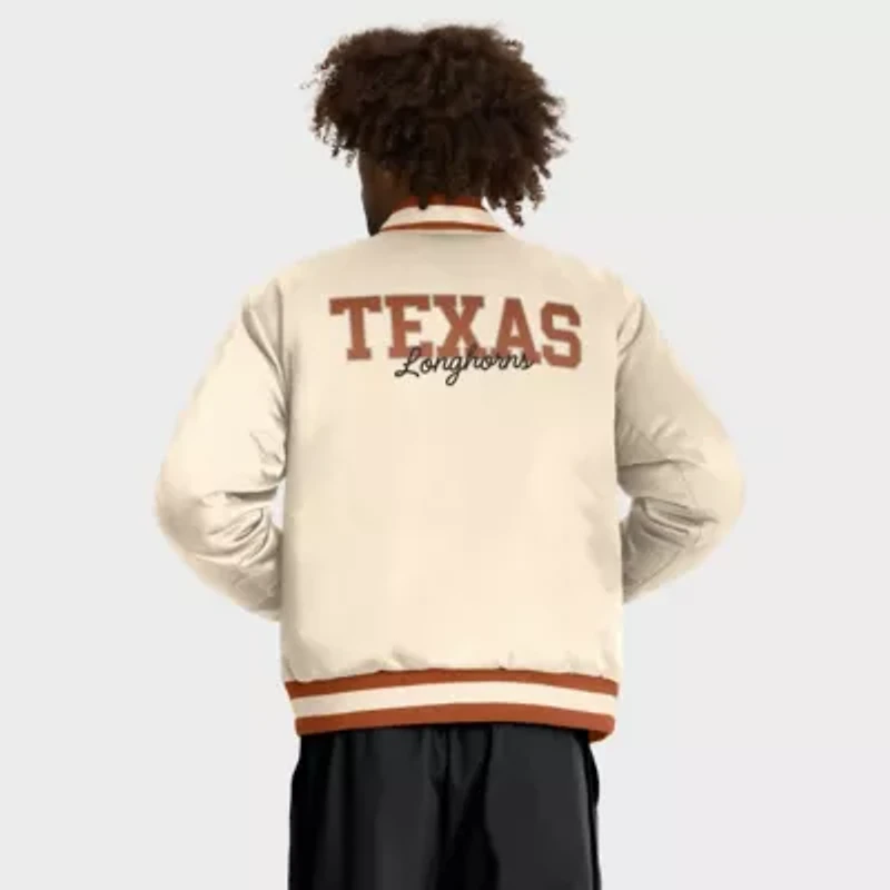 NCAA Nike Texas Longhorns Legacy Full-Snap Bomber Jacket