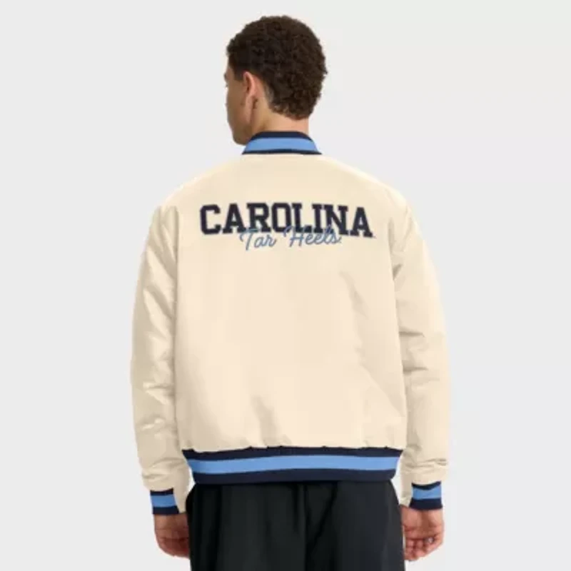 NCAA Nike North Carolina Tar Heels Legacy Full-Snap Bomber Jacket
