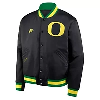 NCAA Nike Oregon Ducks Legacy Full-Snap Bomber Jacket