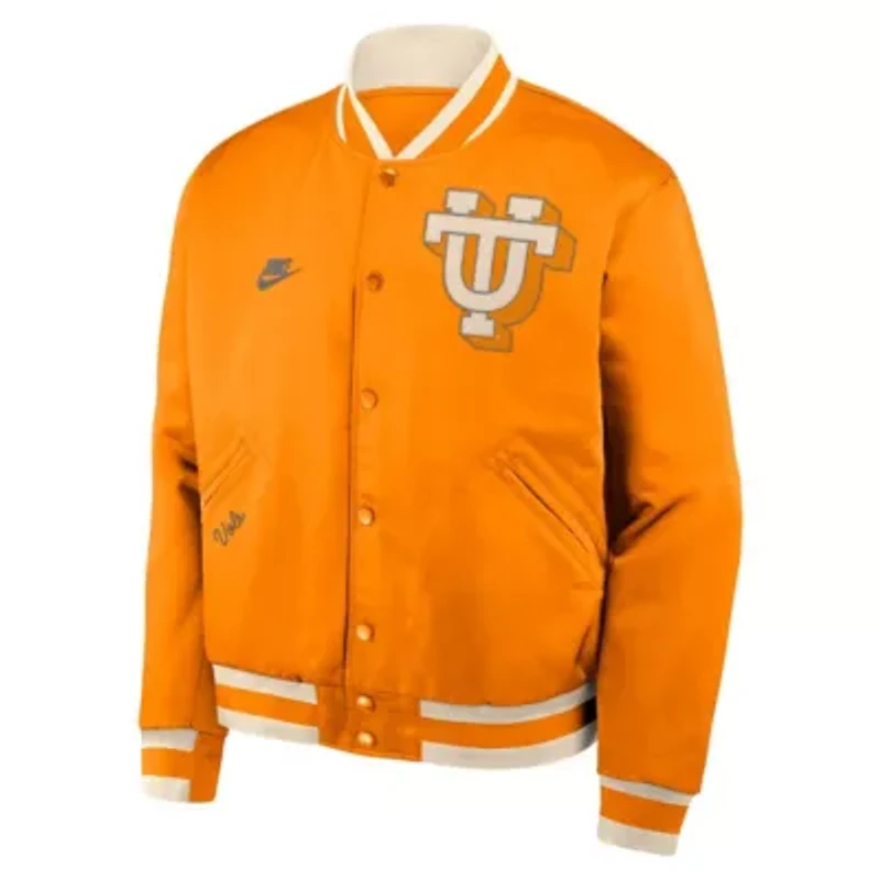 NCAA Nike Tennessee Volunteers Legacy Full-Snap Bomber Jacket