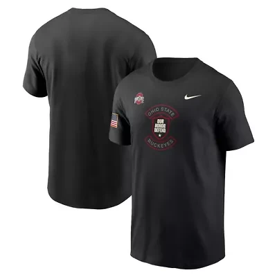 NCAA Nike Ohio State Buckeyes 2025 Military Appreciation Dri-FIT T-Shirt