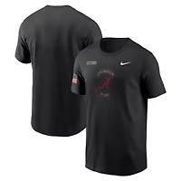 Alabama Crimson Tide NCAA Nike 2025 Military Appreciation Dri-FIT T-Shirt