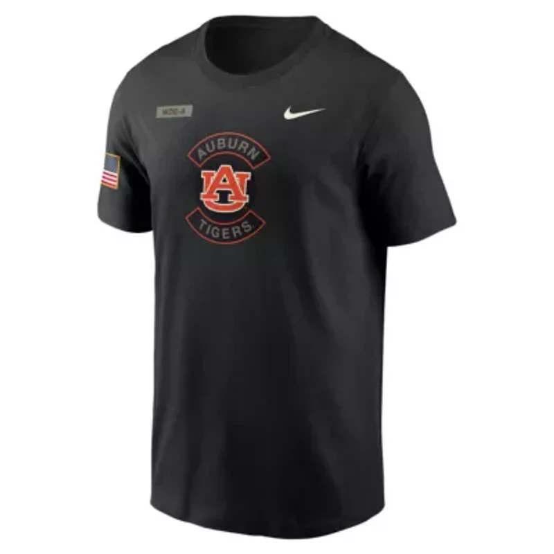 NCAA Nike Auburn Tigers 2025 Military Appreciation Dri-FIT T-Shirt