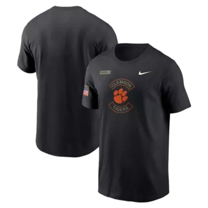 NCAA Nike Clemson Tigers 2025 Military Appreciation Dri-FIT T-Shirt