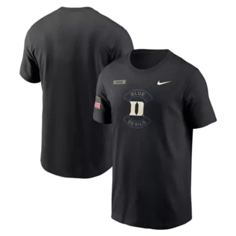 Duke Blue Devils NCAA Nike 2025 Military Appreciation Dri-FIT T-Shirt