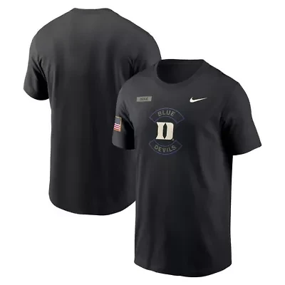 Duke Blue Devils NCAA Nike 2025 Military Appreciation Dri-FIT T-Shirt