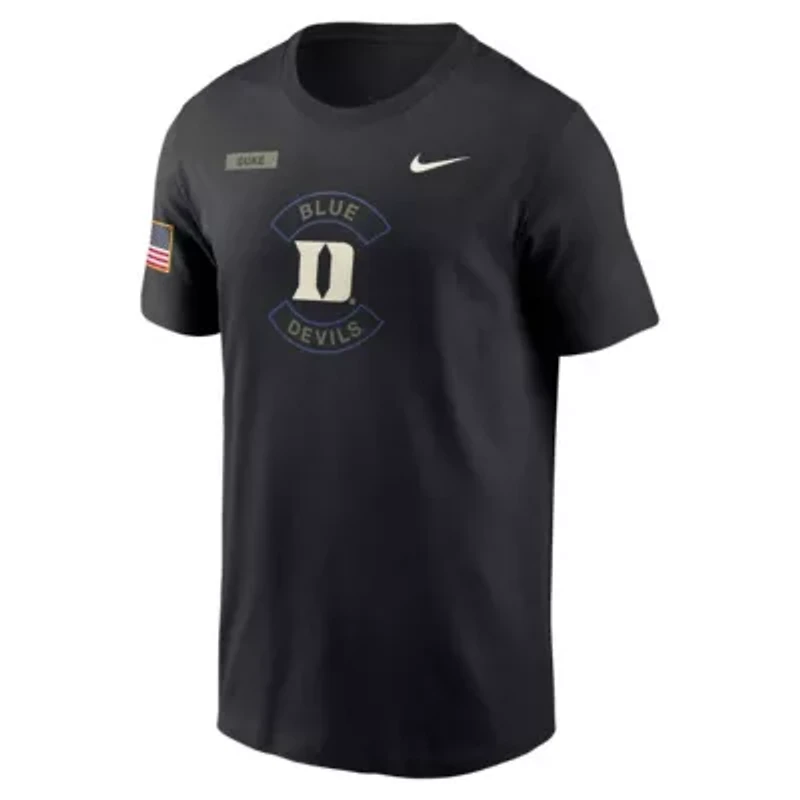 Duke Blue Devils NCAA Nike 2025 Military Appreciation Dri-FIT T-Shirt