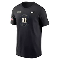 Duke Blue Devils NCAA Nike 2025 Military Appreciation Dri-FIT T-Shirt