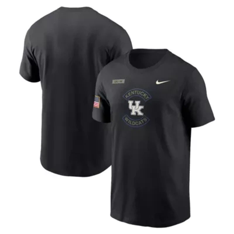 NCAA Nike Kentucky Wildcats 2025 Military Appreciation Dri-FIT T-Shirt