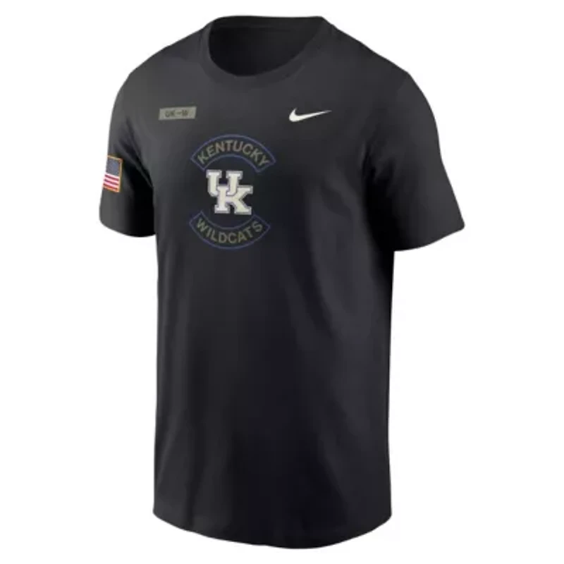 NCAA Nike Kentucky Wildcats 2025 Military Appreciation Dri-FIT T-Shirt