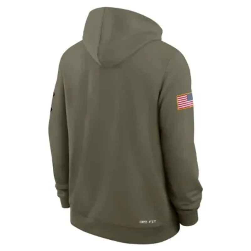 NCAA Nike Georgia Bulldogs 2025 Military Appreciation Dri-FIT Hoodie
