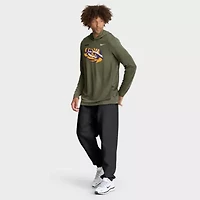 NCAA Nike LSU Tigers 2025 Military Appreciation Dri-FIT Long Sleeve Hoodie T-Shirt
