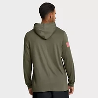 NCAA Nike Kentucky Wildcats 2025 Military Appreciation Dri-FIT Long Sleeve Hoodie T-Shirt