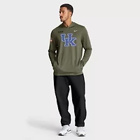 NCAA Nike Kentucky Wildcats 2025 Military Appreciation Dri-FIT Long Sleeve Hoodie T-Shirt