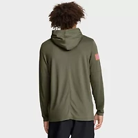 NCAA Nike Ohio State Buckeyes 2025 Military Appreciation Dri-FIT Long Sleeve Hoodie T-Shirt