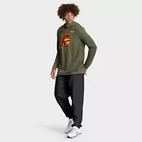 NCAA Nike USC Trojans 2025 Military Appreciation Dri-FIT Long Sleeve Hoodie T-Shirt