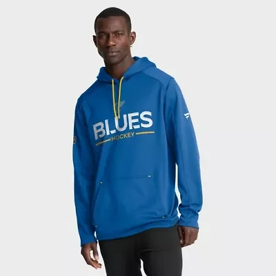 NHL Fanatics St. Louis Blues Authentic Pro Rink Hoodie
