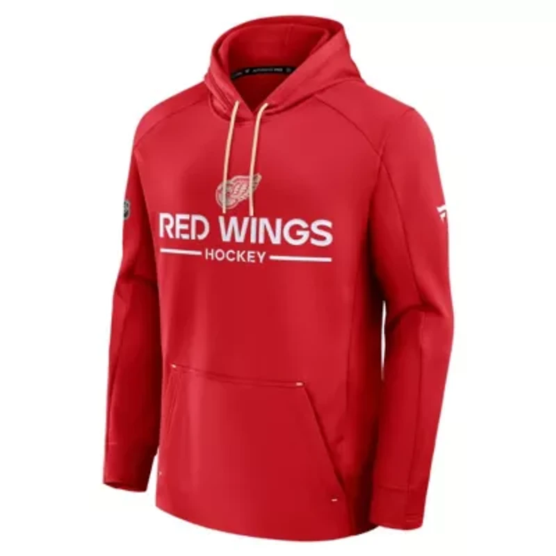 NHL Fanatics Detroit Wings Authentic Pro Centennial Rink Hoodie