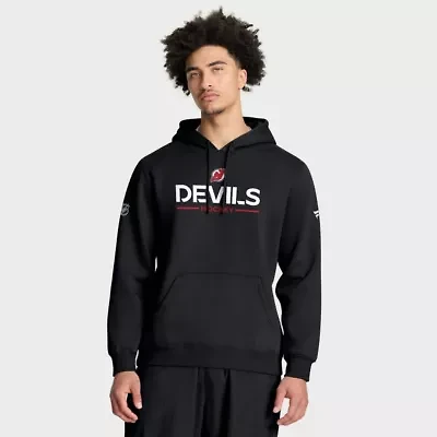 NHL Fanatics New Jersey Devils Authentic Pro Primary Hoodie
