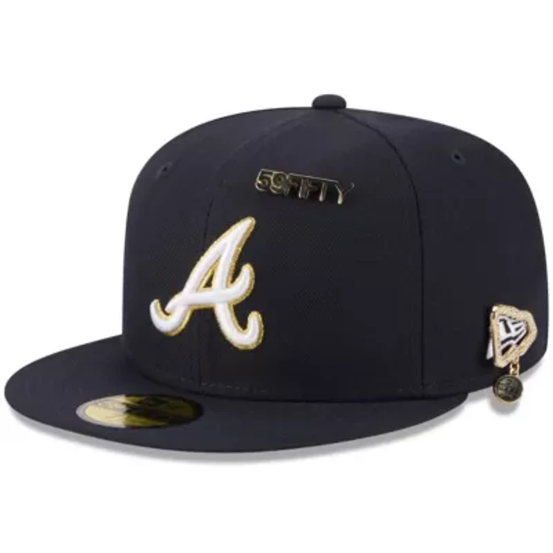 MLB Atlanta Braves 2025 59FIFTY Day Fitted Hat with Pins