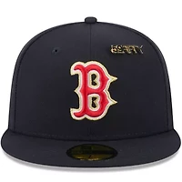 Boston Red Sox MLB 2025 59FIFTY Day Fitted Hat with Pins