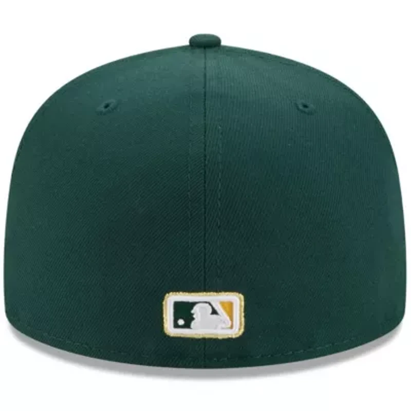 Oakland Athletics MLB Dark 2025 59FIFTY Day Fitted Hat with Pins