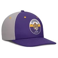 NCAA Nike Purple/Gray LSU Tigers Prep Pro Performance Snapback Hat