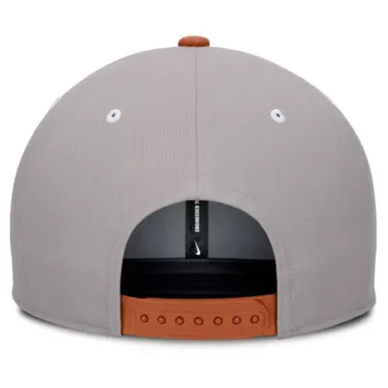 NCAA Nike Texas Orange/Gray Texas Longhorns Prep Pro Performance Snapback Hat