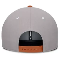 NCAA Nike Texas Orange/Gray Texas Longhorns Prep Pro Performance Snapback Hat