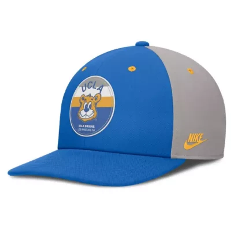 NCAA Nike Blue/Gray UCLA Bruins Prep Pro Performance Snapback Hat