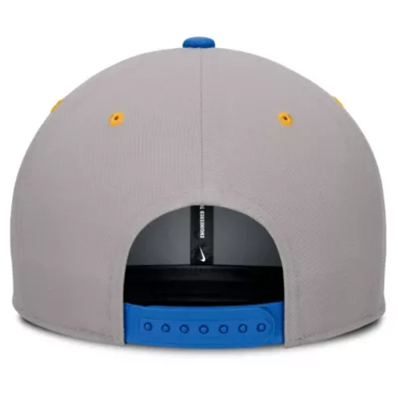 NCAA Nike Blue/Gray UCLA Bruins Prep Pro Performance Snapback Hat