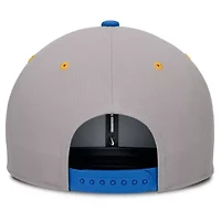 NCAA Nike Blue/Gray UCLA Bruins Prep Pro Performance Snapback Hat