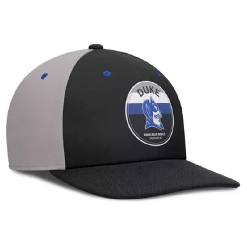 Duke Blue Devils NCAA Nike Black/Gray Duke Devils Prep Pro Performance Snapback Hat