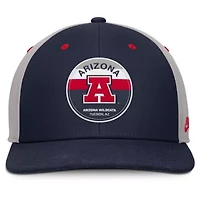 NCAA Nike Navy/Gray Arizona Wildcats Prep Pro Performance Snapback Hat