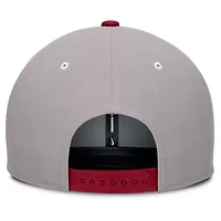 Alabama Crimson Tide NCAA Nike Crimson/Gray Alabama Tide Prep Pro Performance Snapback Hat