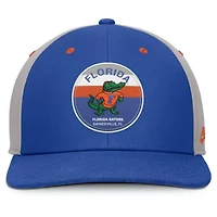 NCAA Nike Royal/Gray Florida Gators Prep Pro Performance Snapback Hat